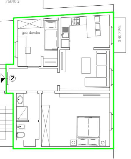 appartamento in vendita a Firenze in zona Campo di Marte