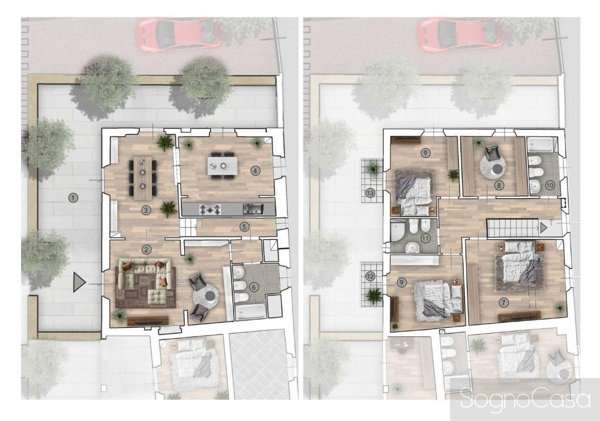 casa indipendente in vendita a Firenze in zona Statuto