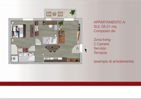 appartamento in vendita a Firenze in zona Novoli