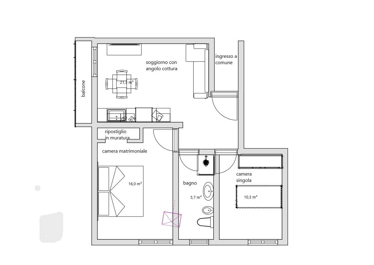 appartamento in vendita a Firenze in zona Centro Storico
