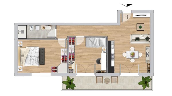 appartamento in vendita a Firenze in zona Novoli