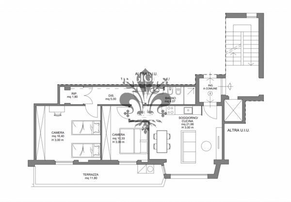 appartamento in vendita a Firenze in zona Statuto