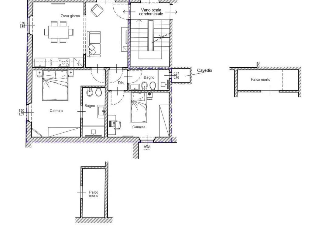 appartamento in vendita a Firenze in zona Le Cure