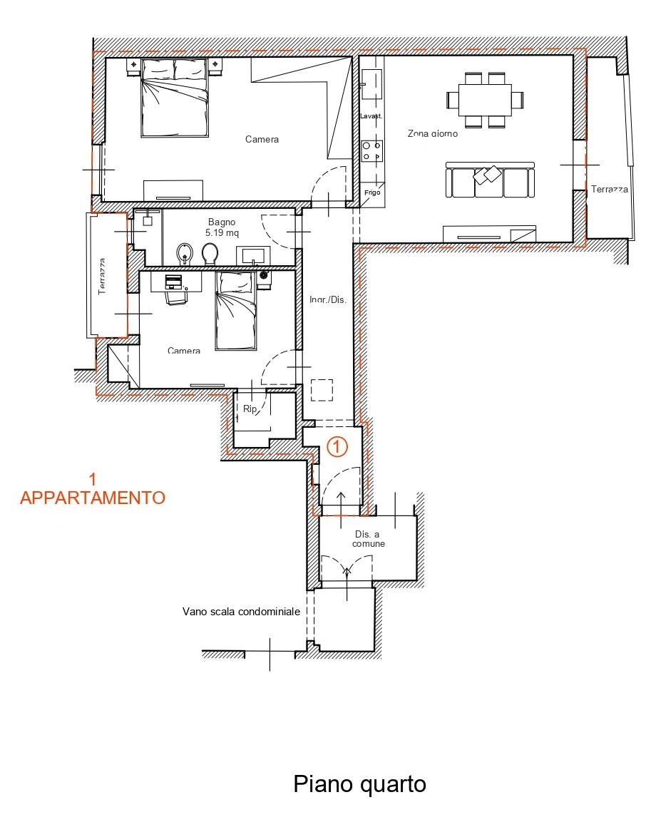 appartamento in vendita a Firenze in zona Gavinana