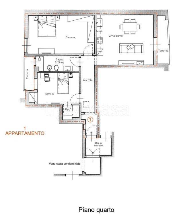 appartamento in vendita a Firenze in zona Gavinana