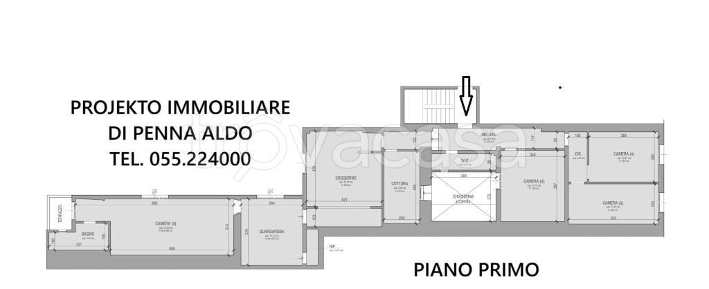 appartamento in vendita a Firenze in zona Centro San Frediano