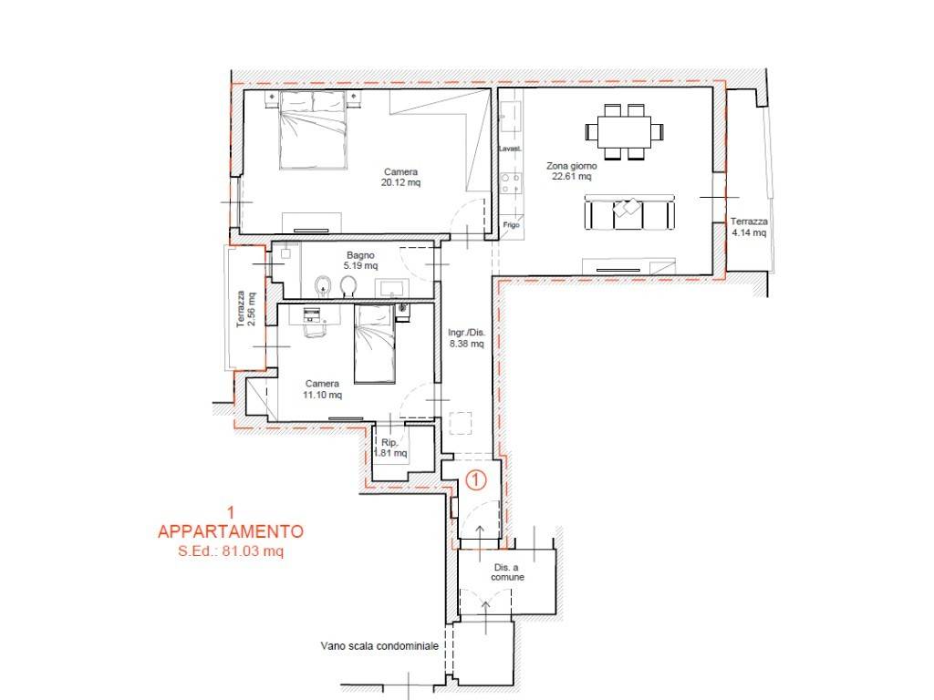 appartamento in vendita a Firenze in zona Gavinana