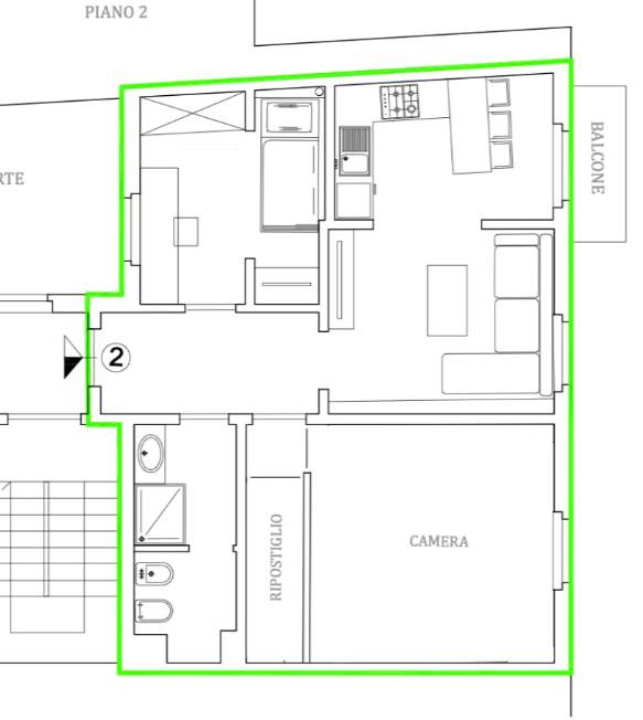 appartamento in vendita a Firenze in zona Campo di Marte