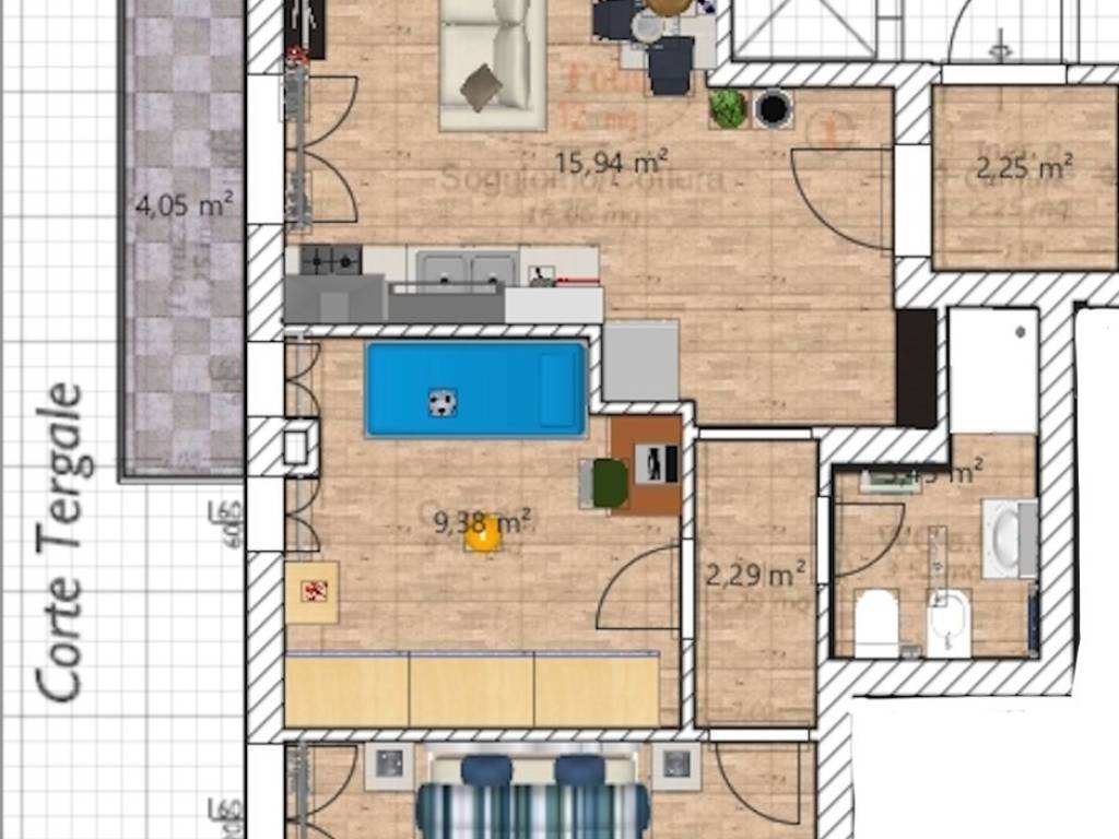 appartamento in vendita a Firenze in zona Novoli