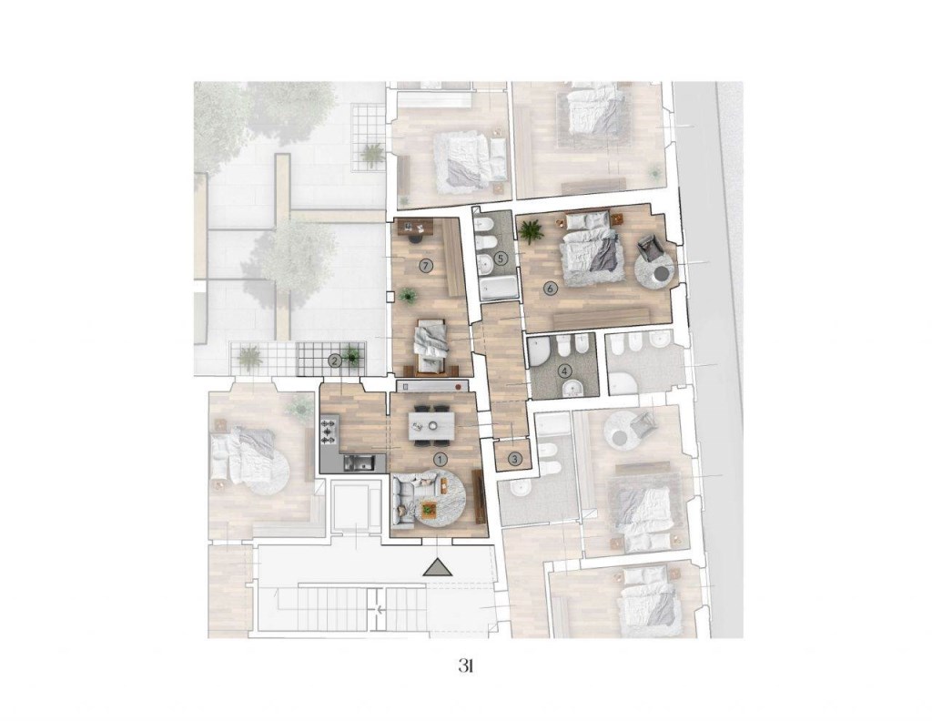 appartamento in vendita a Firenze in zona Statuto