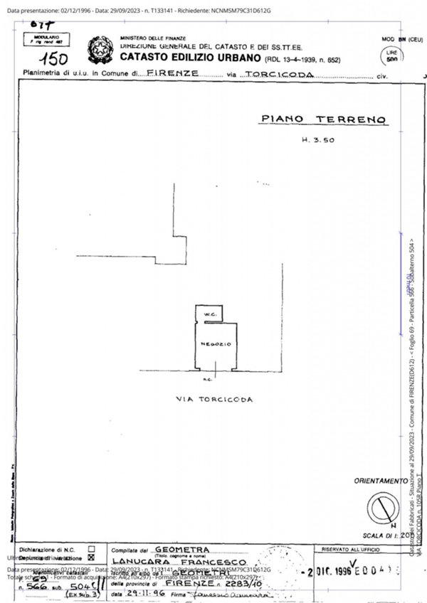 negozio in vendita a Firenze in zona Isolotto
