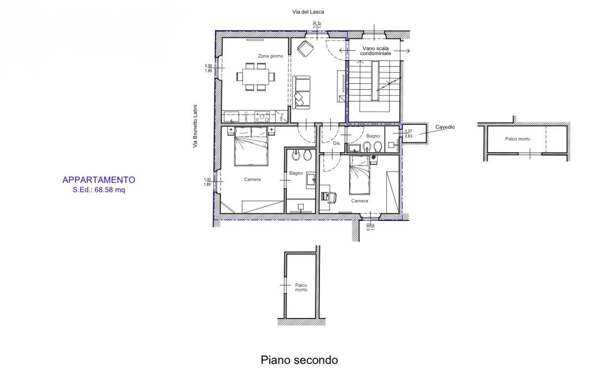 appartamento in vendita a Firenze in zona Coverciano