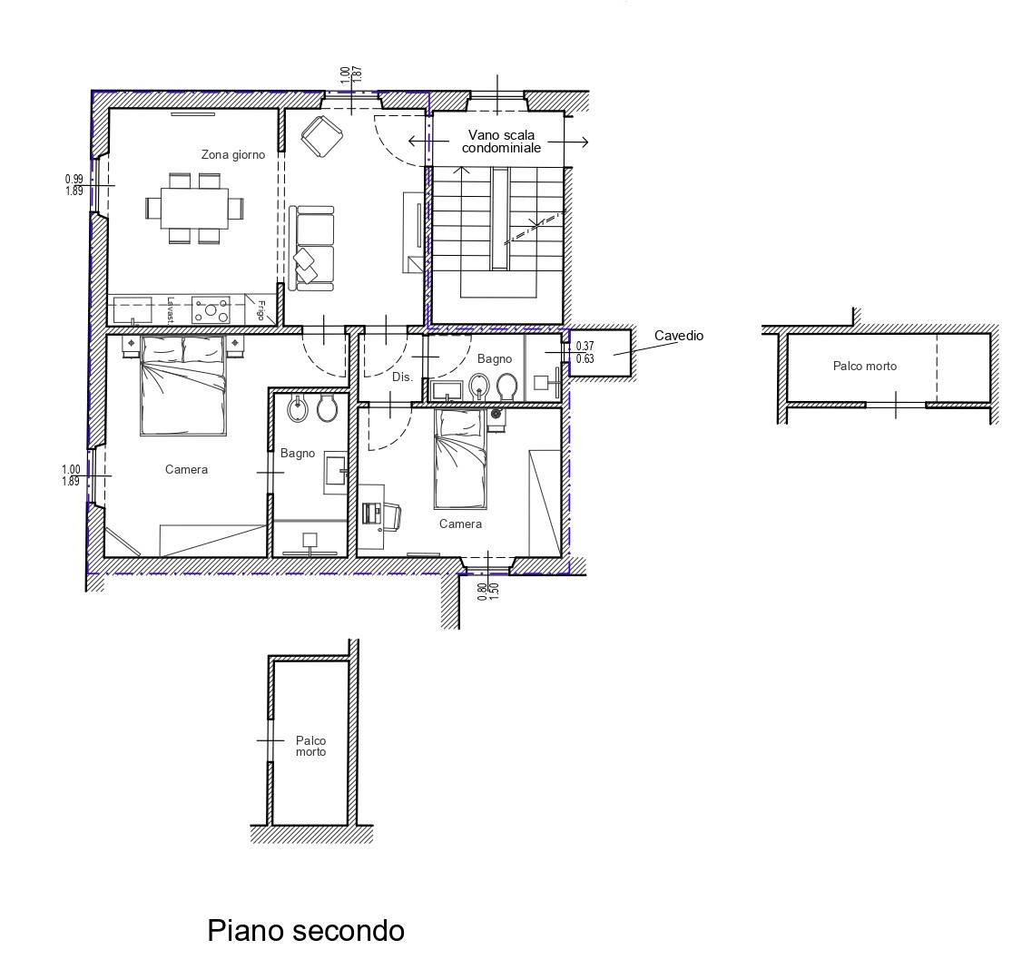 appartamento in vendita a Firenze in zona Le Cure