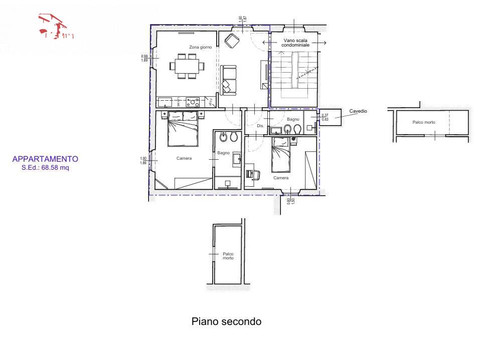 appartamento in vendita a Firenze in zona Le Cure
