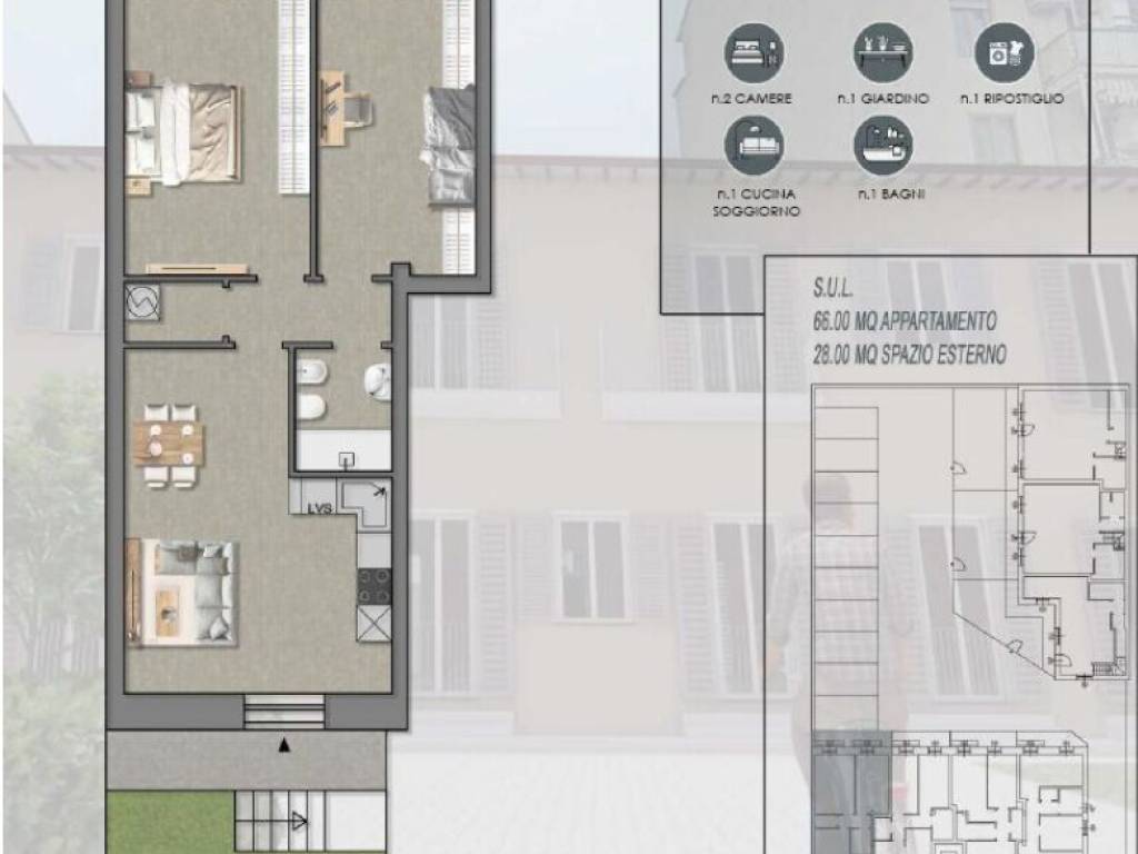 appartamento in vendita a Firenze in zona Careggi