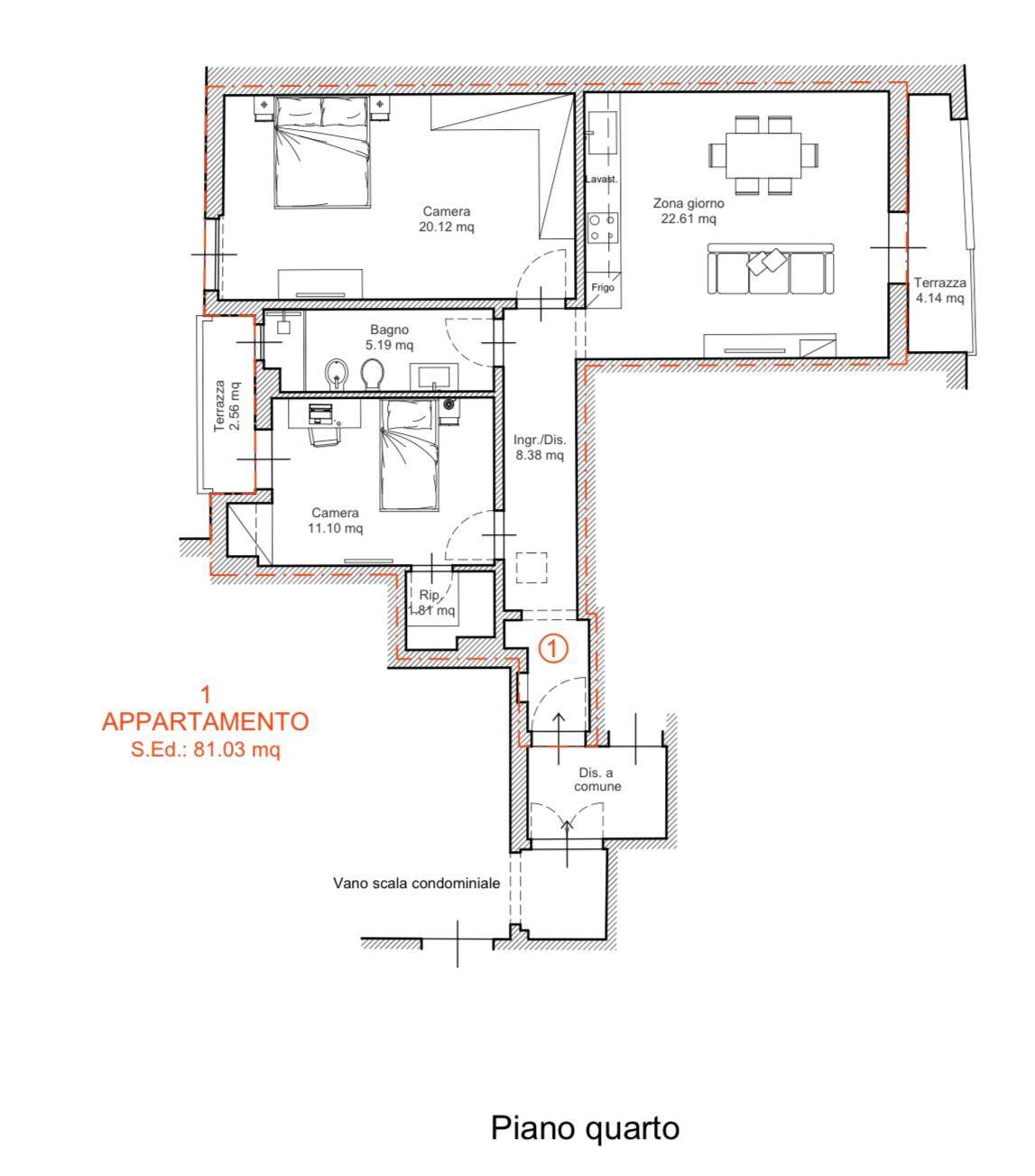 appartamento in vendita a Firenze in zona Gavinana
