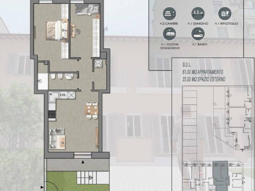 appartamento in vendita a Firenze in zona Serpiolle