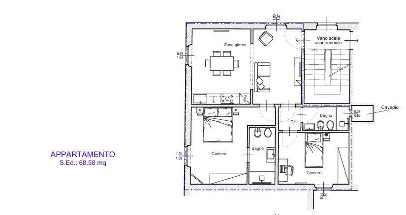 appartamento in vendita a Firenze in zona Le Cure
