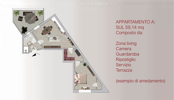 appartamento in vendita a Firenze in zona Campo di Marte