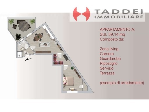 appartamento in vendita a Firenze in zona Campo di Marte