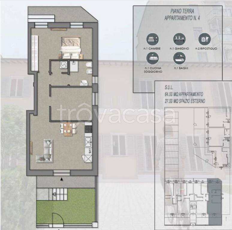 appartamento in vendita a Firenze in zona Careggi