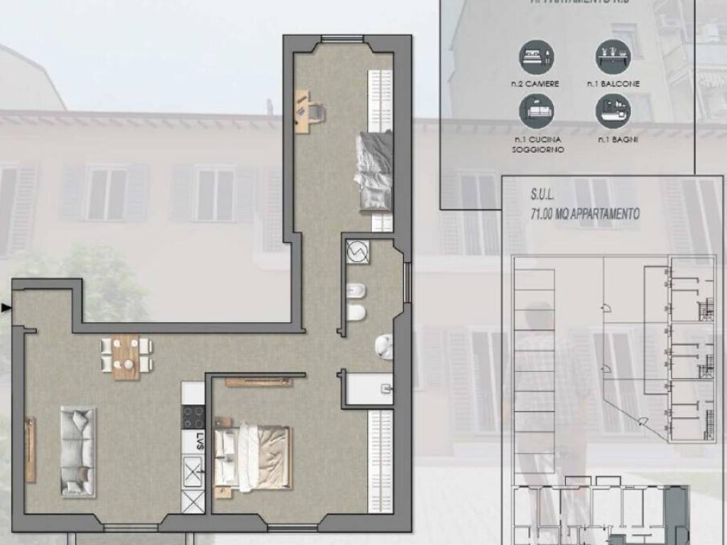 appartamento in vendita a Firenze in zona Careggi