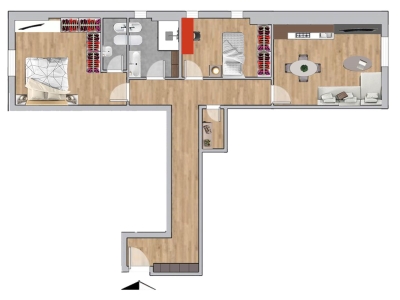 appartamento in vendita a Firenze in zona Coverciano