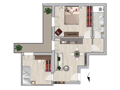 appartamento in vendita a Firenze in zona Coverciano