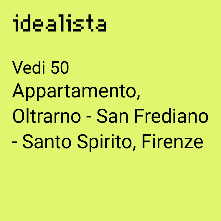 appartamento in vendita a Firenze in zona Centro San Frediano