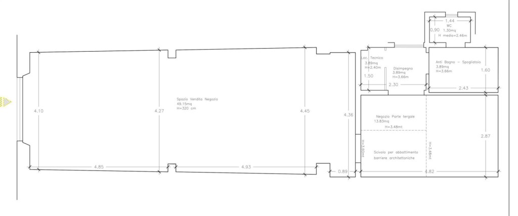 negozio in vendita a Firenze in zona Bellariva