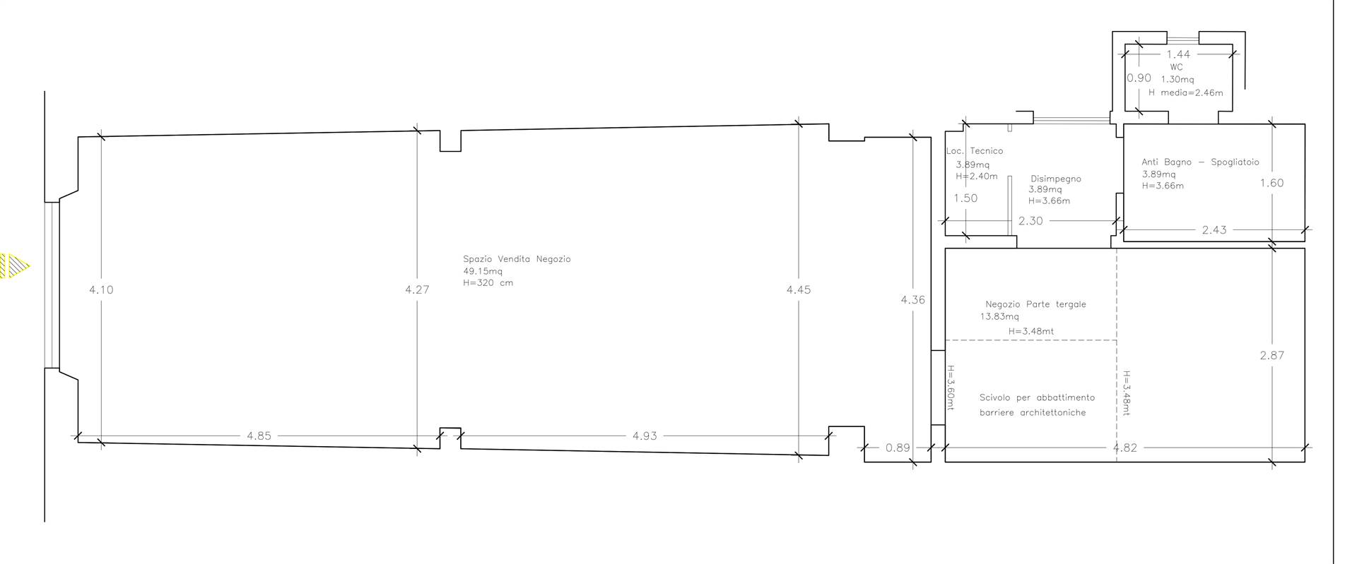 negozio in vendita a Firenze in zona Bellariva