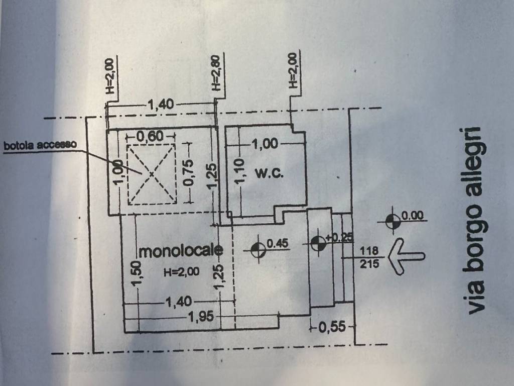 locale di sgombero in vendita a Firenze in zona Centro Storico
