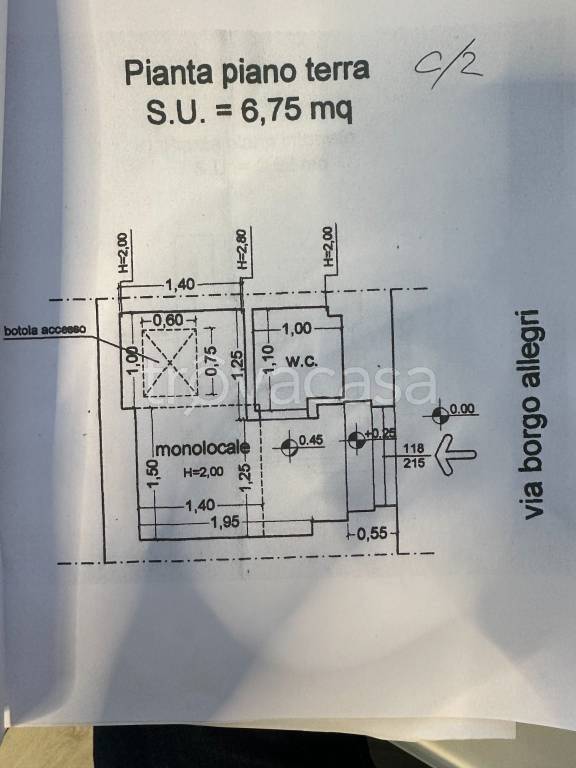 locale di sgombero in vendita a Firenze in zona Centro Santa Croce
