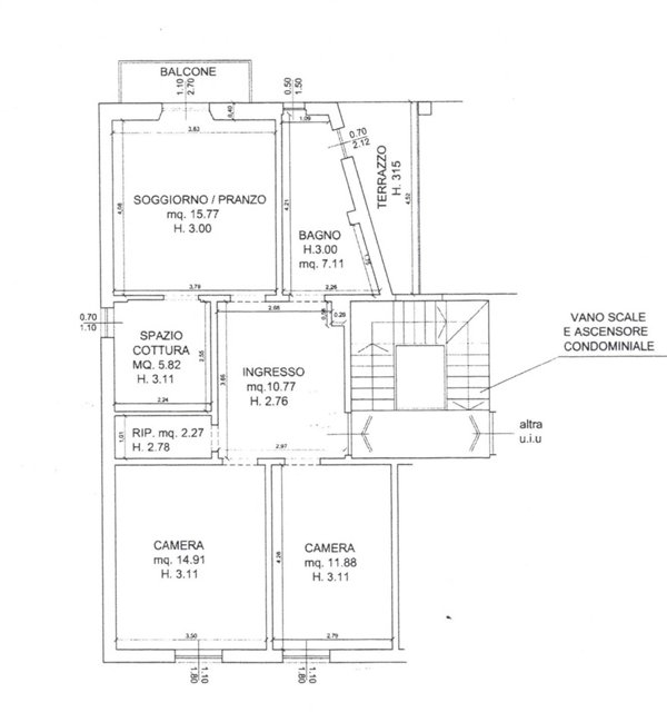 appartamento in vendita a Firenze in zona Statuto