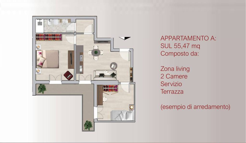 appartamento in vendita a Firenze in zona Coverciano