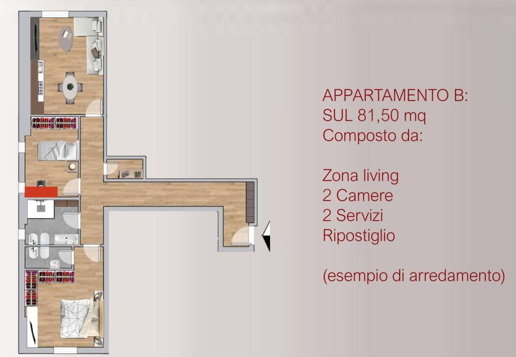 appartamento in vendita a Firenze in zona Coverciano