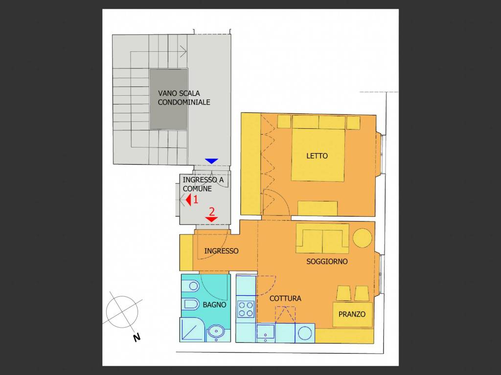 appartamento in vendita a Firenze in zona Campo di Marte