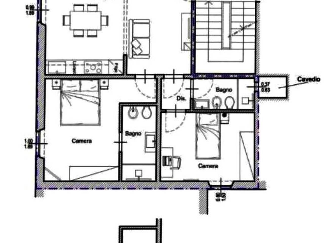 appartamento in vendita a Firenze in zona Le Cure