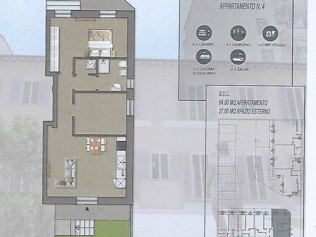 appartamento in vendita a Firenze in zona Careggi