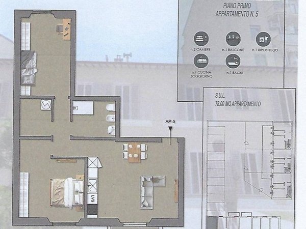 appartamento in vendita a Firenze in zona Careggi