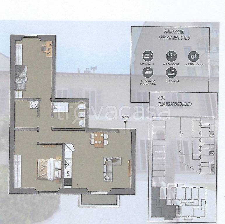 appartamento in vendita a Firenze in zona Careggi