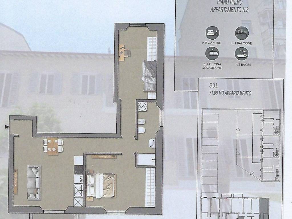 appartamento in vendita a Firenze in zona Serpiolle