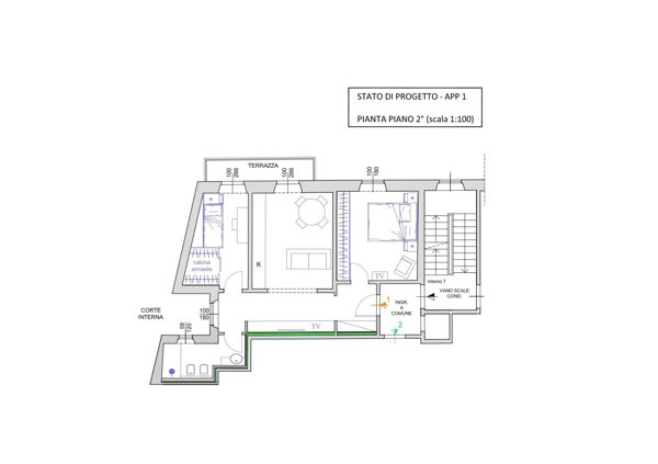 appartamento in vendita a Firenze in zona Campo di Marte