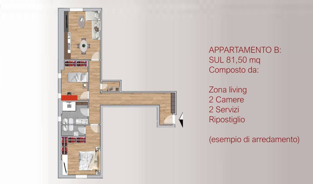 appartamento in vendita a Firenze in zona Coverciano