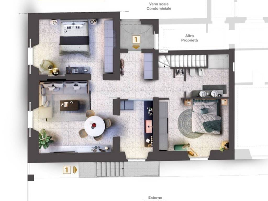 appartamento in vendita a Firenze in zona Campo di Marte