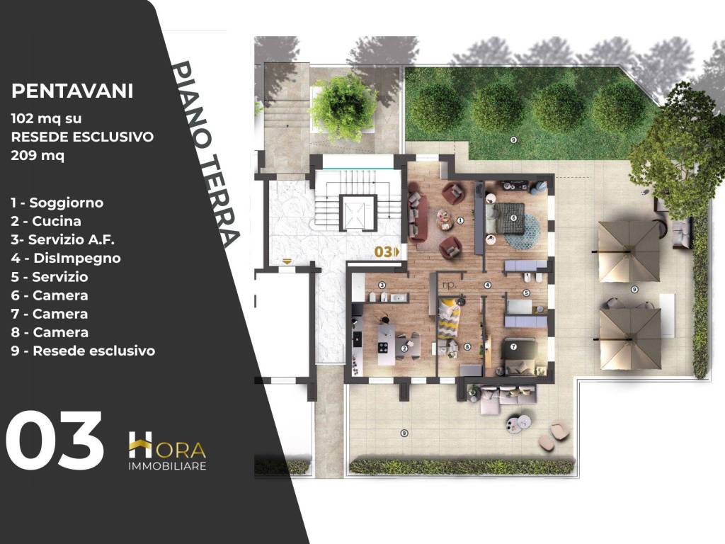 appartamento in vendita a Firenze in zona Isolotto