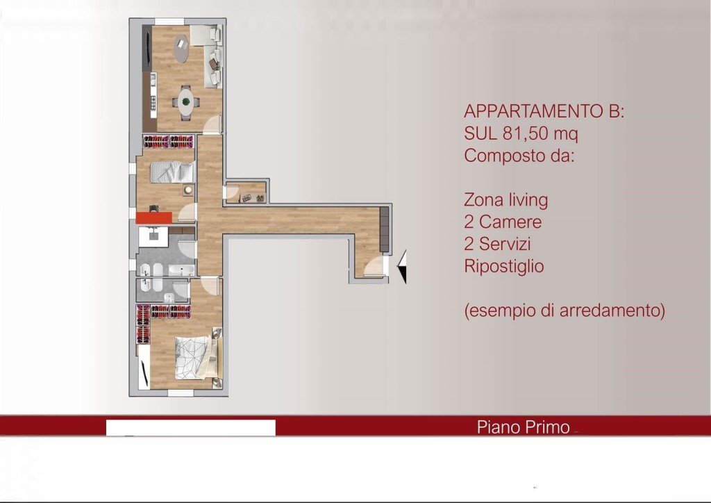 appartamento in vendita a Firenze in zona Campo di Marte