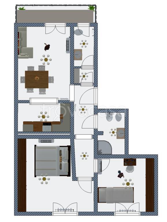 appartamento in vendita a Firenze in zona Campo di Marte