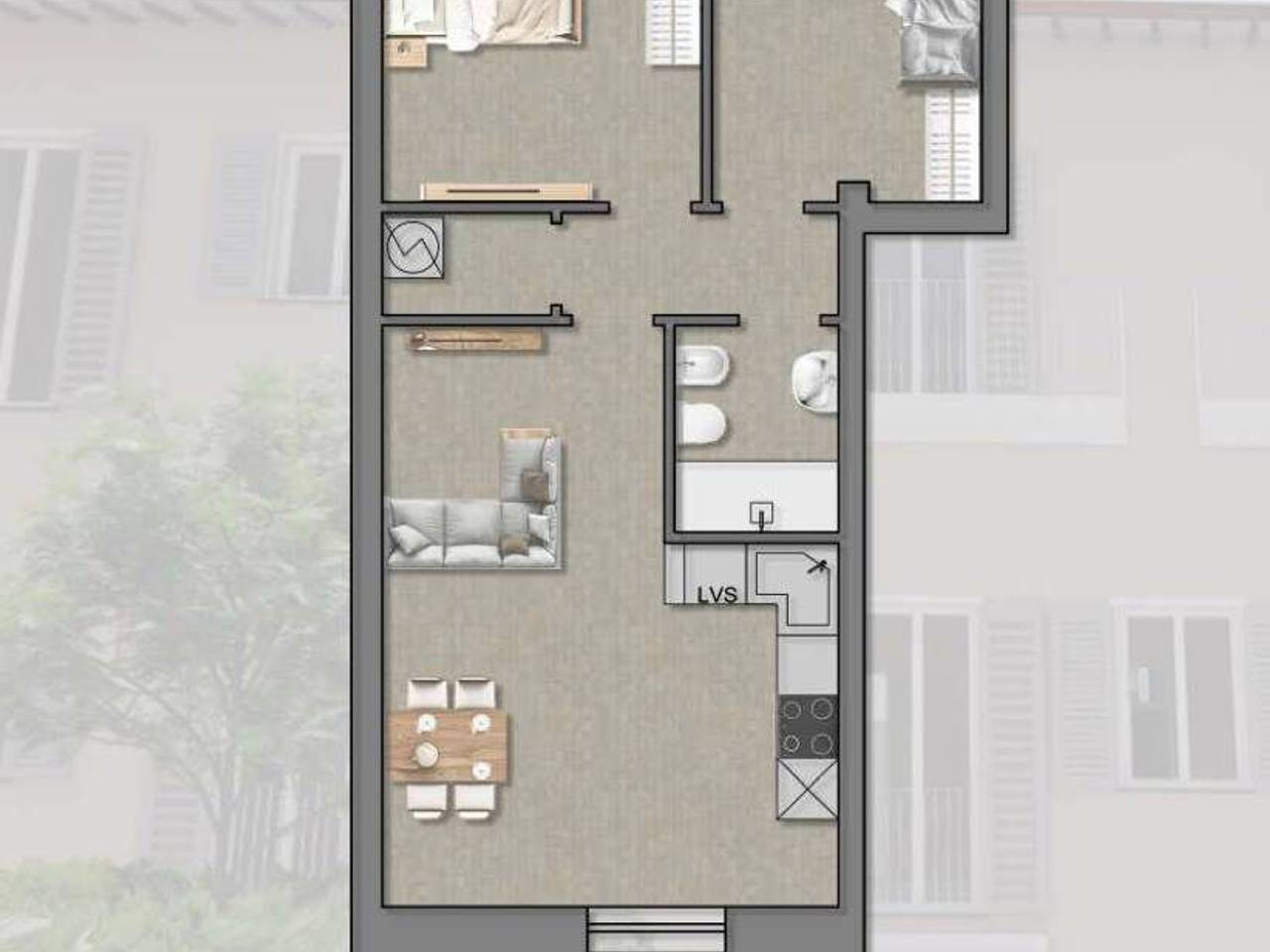 appartamento in vendita a Firenze in zona Careggi