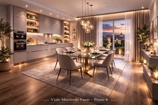 appartamento in vendita a Firenze in zona Campo di Marte